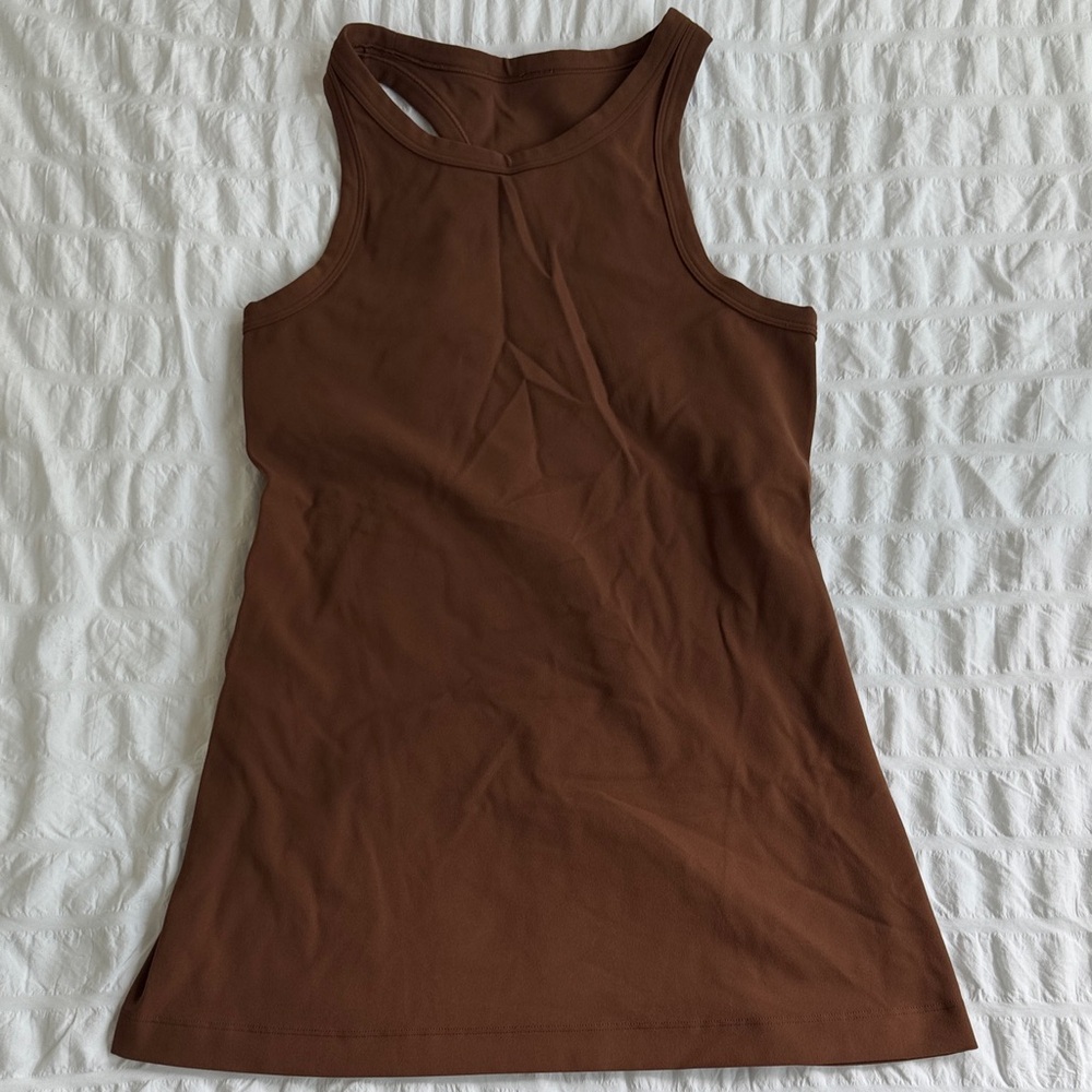 Lululemon align hip length
 Brown Tank Top